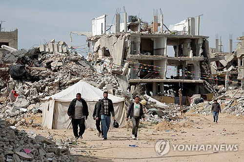 팔레스타인 가자지구[로이터=연합뉴스]